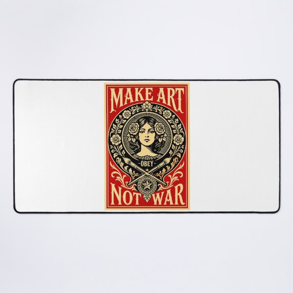 Item preview, Make Art Not War New Design Style designed and sold by Maroaly.