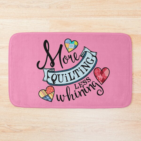 Item preview, More quilting less whining funny quilter sewing seamstress designed and sold by BigMRanch.