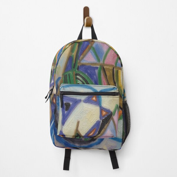 Item preview, quantum shapes impressionist colorful geometric abstract design designed and sold by SmashingDeals.
