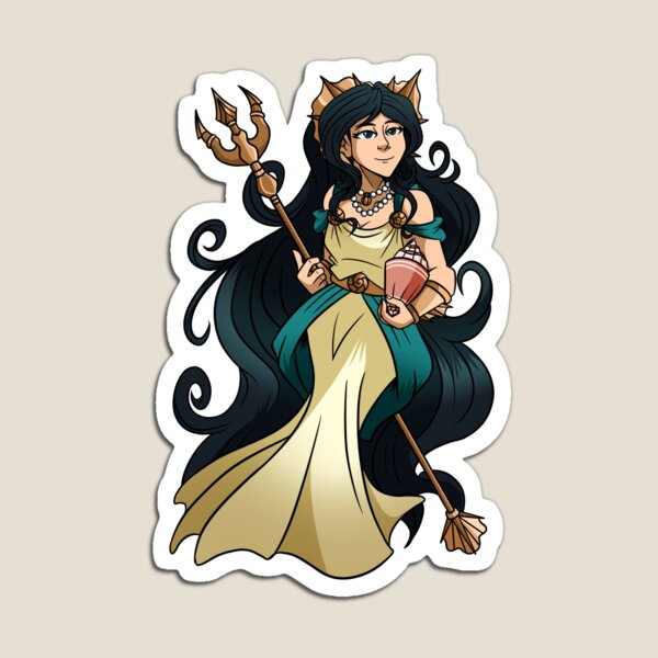 Item preview, Amphitrite Sticker designed and sold by Aileen  Rose.