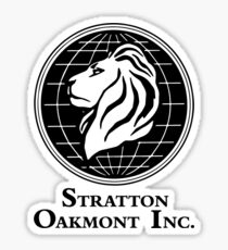 The Wolf of Wall Street Stratton Oakmont Inc. Scorsese Sticker
