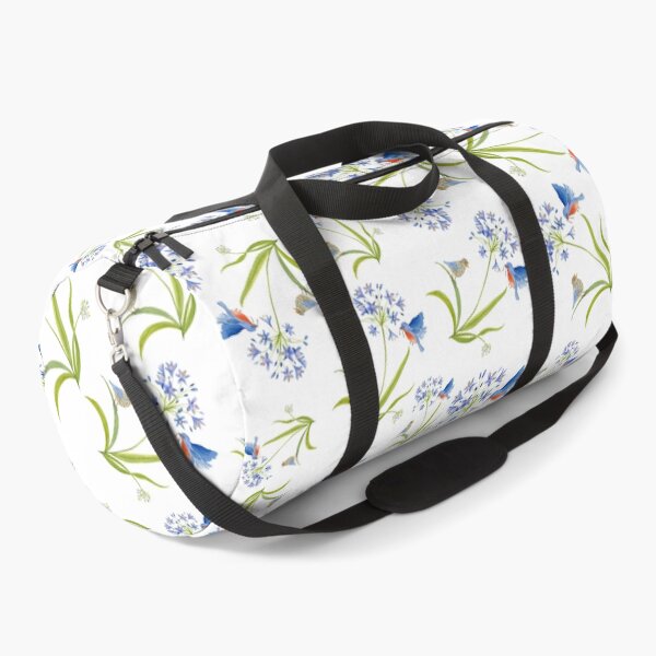 Item preview, African Lily with Bluebird and Baby Bird  designed and sold by daphsam.