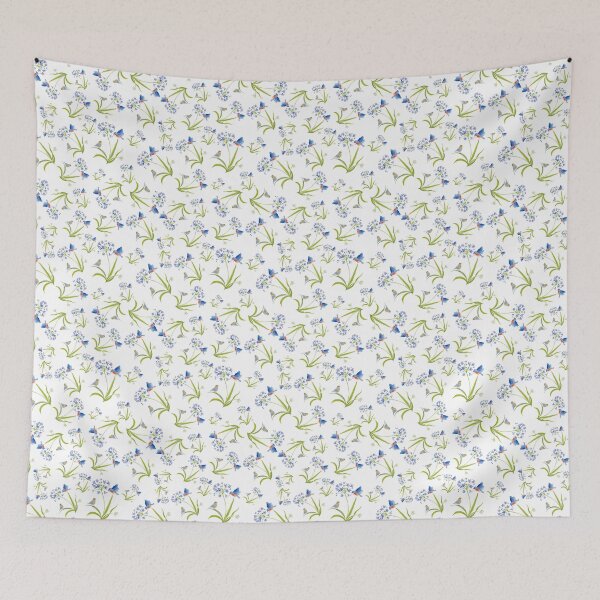 Item preview, African Lily with Bluebird and Baby Bird  designed and sold by daphsam.