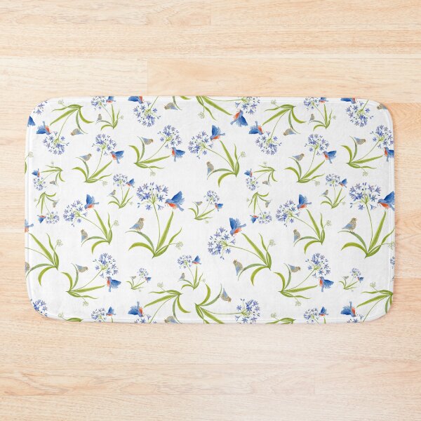 Item preview, African Lily with Bluebird and Baby Bird  designed and sold by daphsam.