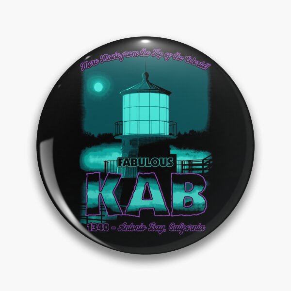 Item preview, The Fog 1980 John Carpenter KAB Radio 1340 designed and sold by Power Up Prints.