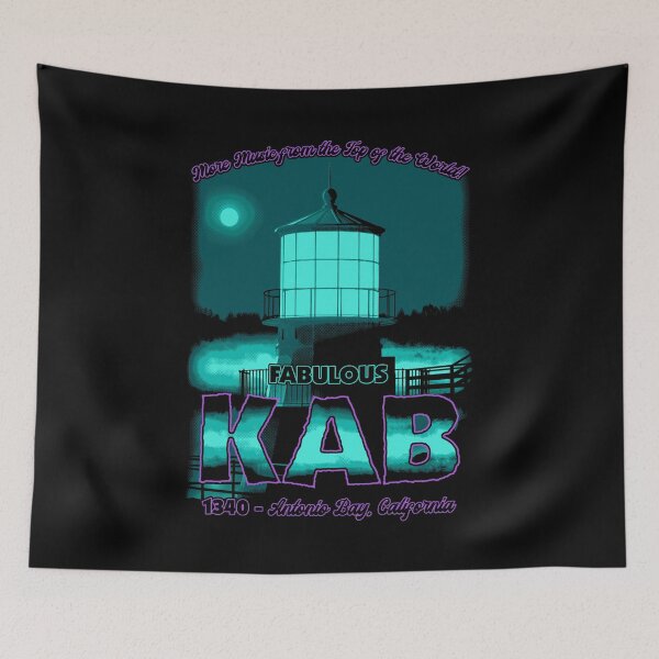Item preview, The Fog 1980 John Carpenter KAB Radio 1340 designed and sold by Power Up Prints.