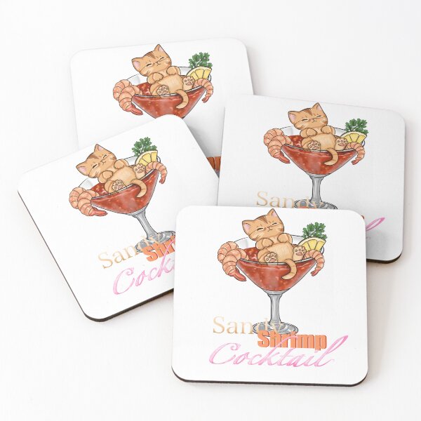Item preview, Sandy Shrimp Cocktail (Words) designed and sold by kjmastersart.