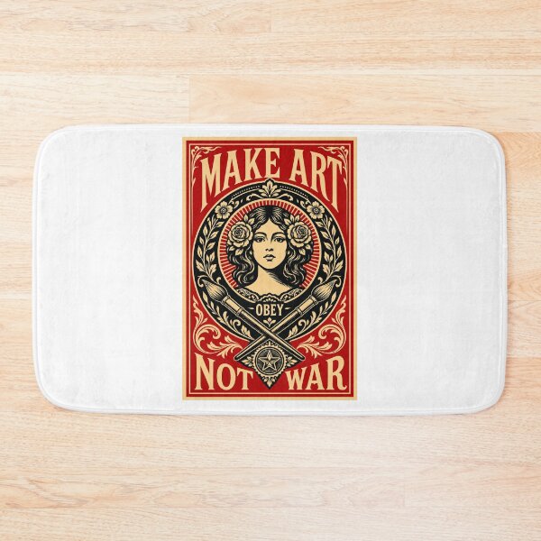 Item preview, Make Art Not War New Design Style  designed and sold by Maroaly.