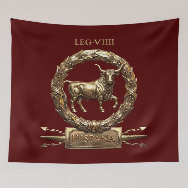 Item preview, Legio IX Hispana - Standard Emblem of the Spanish 9th Legion  designed and sold by Serge Averbukh Art Studio.