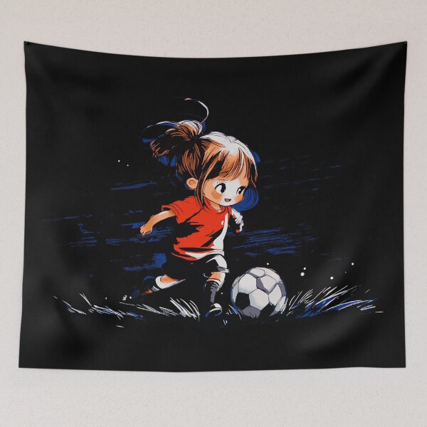 Item preview, Chibi Girl Soccer Player designed and sold by ClubVacay.