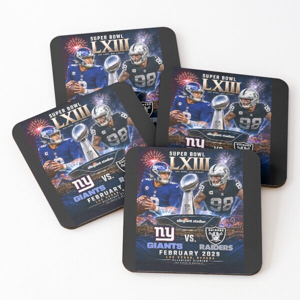 Item preview, SUPERBOWL LXIII - New York Giants vs L.A.Raiders 2029 designed and sold by DBM Photo Art 1.
