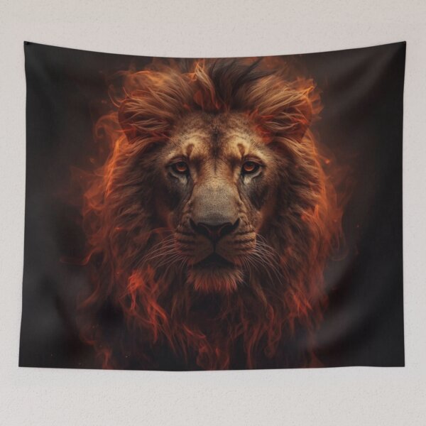 Item preview, king of animals king of the jungle lion designed and sold by misiek8223.