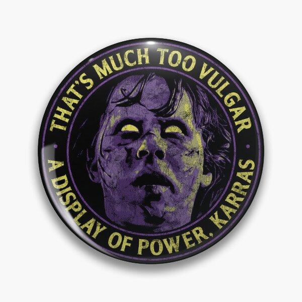 Item preview, Vulgar A Display Of Power The Exorcist 1973 Distressed designed and sold by Power Up Prints.