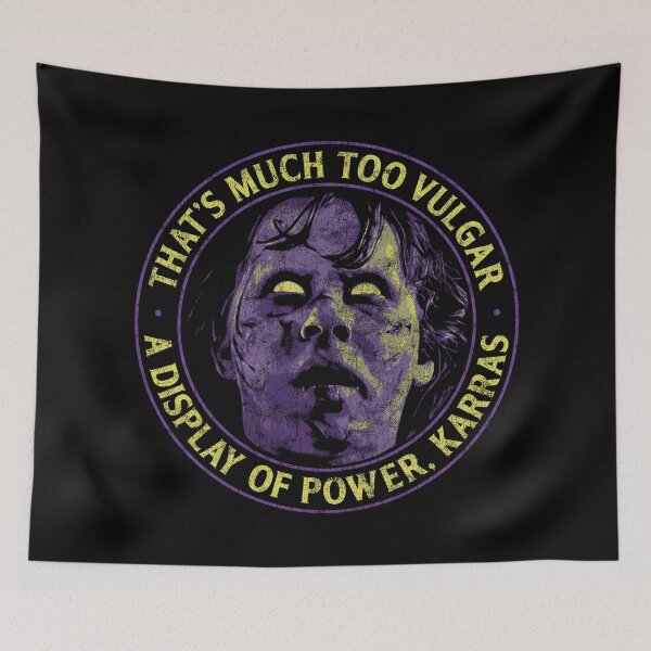 Item preview, Vulgar A Display Of Power The Exorcist 1973 Distressed designed and sold by Power Up Prints.