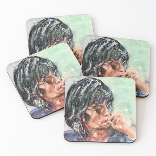 Item preview, Keith Richards too cool with that smoke designed and sold by Art by Fruitcake.