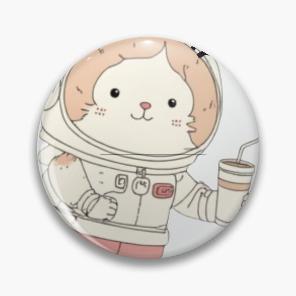 Item preview, Cute Astronaut Cat Milkshake way designed and sold by smartprintuk.