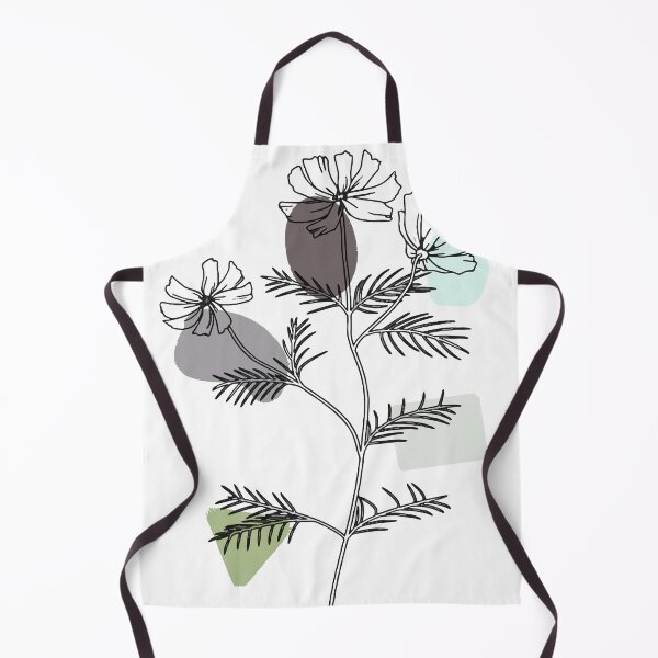 Item preview, Botanical Abstract Shapes | Minimalist Tropical Leaf Pattern Art designed and sold by CorAleArt.