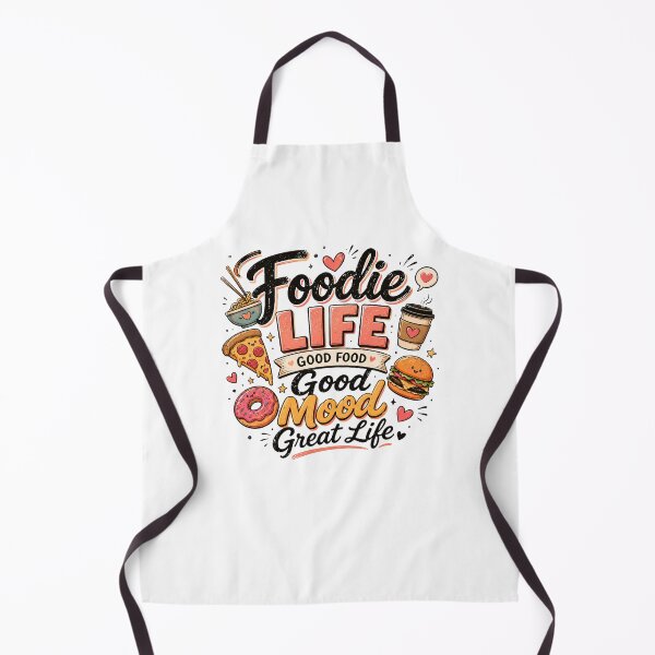 Item preview, Foodie Life Aesthetic Typography Trendy Food Lover Design designed and sold by ILYASSE1.