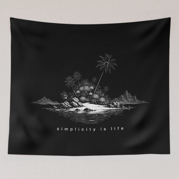 Item preview, Copy of Simplicity is life designed and sold by MetusArt.