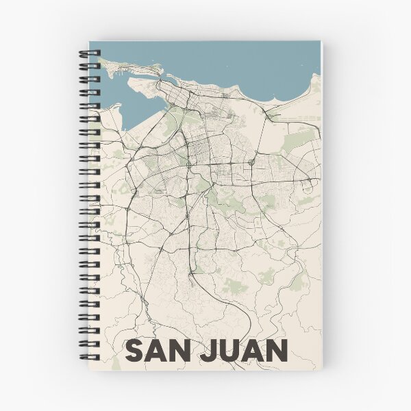 Item preview, San Juan Map designed and sold by MapsNerd.