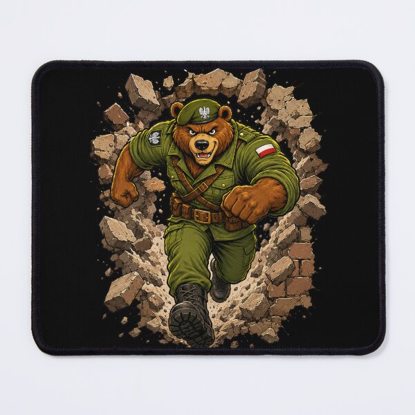 Item preview, Wojtek Bear Polish Military Mascot designed and sold by JacobSpace.