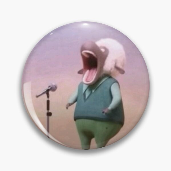 Item preview, Singing Screaming Sheep Reaction Image designed and sold by designsfromMolly.