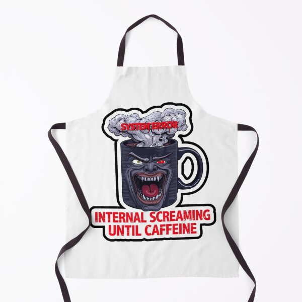 Item preview, Internal Screaming Until Caffeine Funny Coffee Monster designed and sold by MoodPeel_ .