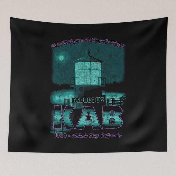 Item preview, The Fog 1980 John Carpenter KAB Radio 1340 Distressed designed and sold by Power Up Prints.