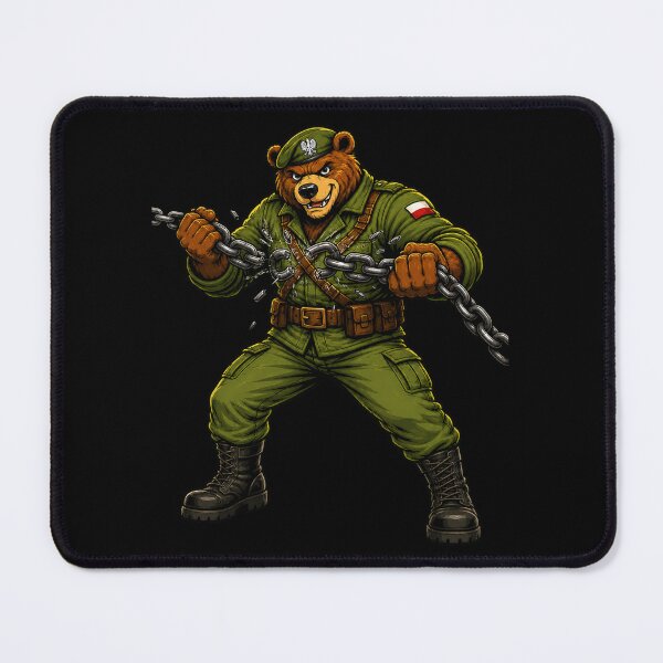 Item preview, Wojtek Bear Polish Military Mascot designed and sold by JacobSpace.