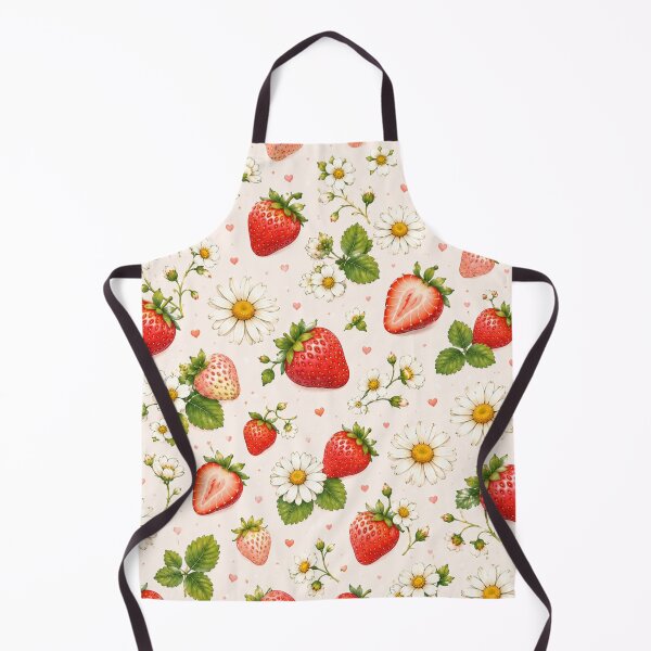 Item preview, Cute Strawberry Pattern | Summer Fruit Seamless Print designed and sold by Aramdesing.