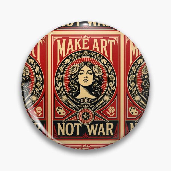 Item preview, Make Art Not War | New Design Make Art OBEY Not War  designed and sold by Maroaly.