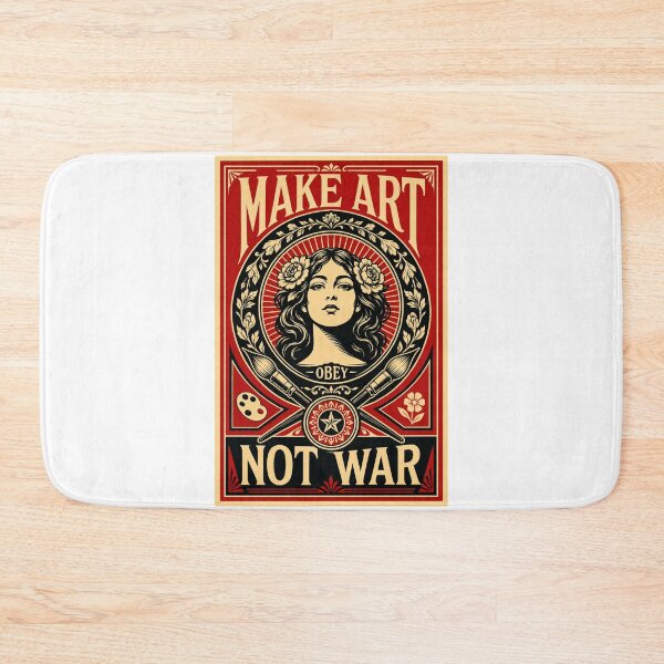 Item preview, Make Art Not War | New Design Make Art OBEY Not War  designed and sold by Maroaly.