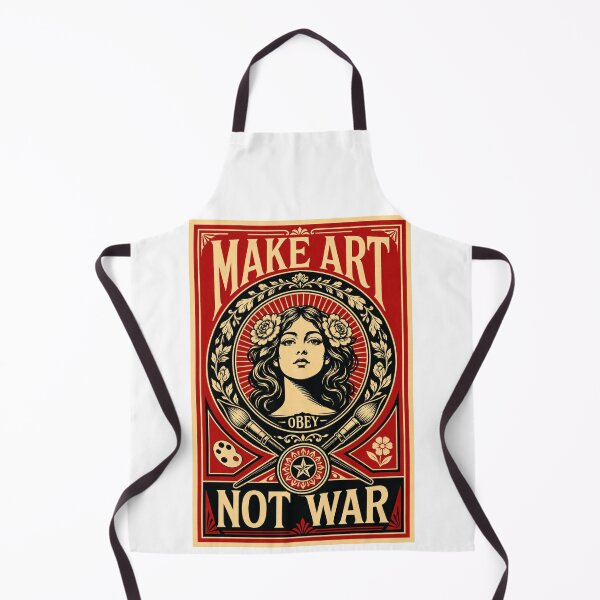 Item preview, Make Art Not War | New Design Make Art OBEY Not War designed and sold by Maroaly.