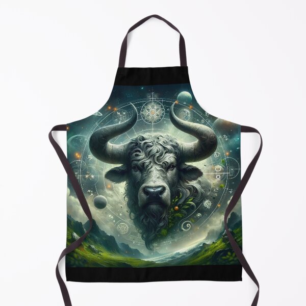 Item preview, Celestial Taurus – Zodiac Sign Cosmic Bull designed and sold by UmSkelig834.