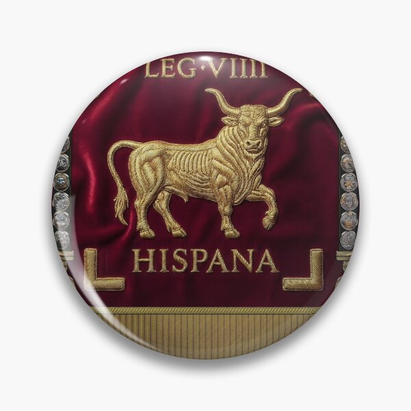 Item preview, Standard of the Spanish 9th Legion - Vexilloid of Legio IX Hispana designed and sold by Serge Averbukh Art Studio.