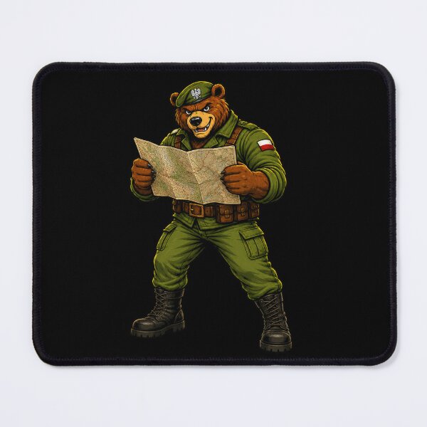 Item preview, Wojtek Bear Polish Military Mascot designed and sold by JacobSpace.