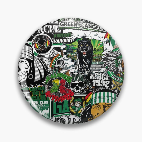 Item preview, Green Angels 1992 Saint-Étienne designed and sold by Ultrastik.