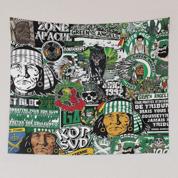 Item preview, Green Angels 1992 Saint-Étienne designed and sold by Ultrastik.