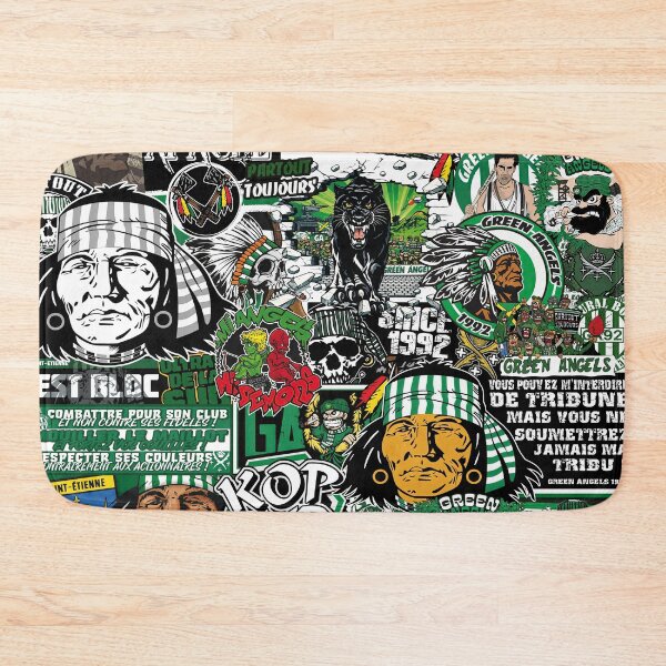 Item preview, Green Angels 1992 Saint-Étienne designed and sold by Ultrastik.