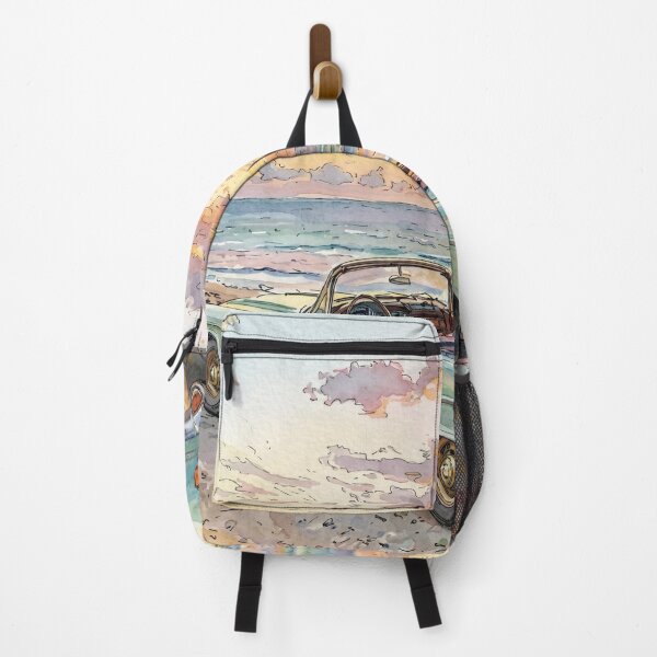 Item preview, Vintage car at the beach designed and sold by sid1802.