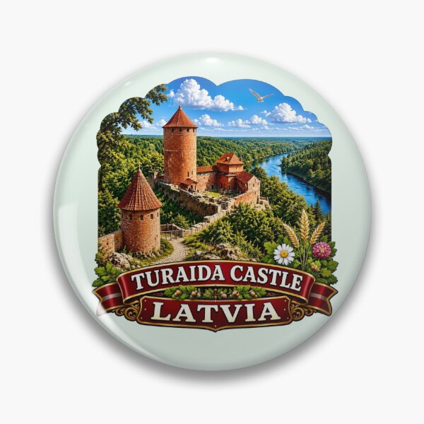 Item preview, Turaida Castle, Latvia - Medieval Fortress designed and sold by Myra365Art.