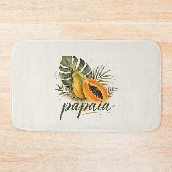 Item preview, Papaya Watercolor Tropical Fruit Illustration | Botanical Food Art   designed and sold by Verycutethings.