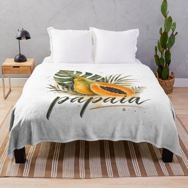 Item preview, Papaya Watercolor Tropical Fruit Illustration | Botanical Food Art   designed and sold by Verycutethings.