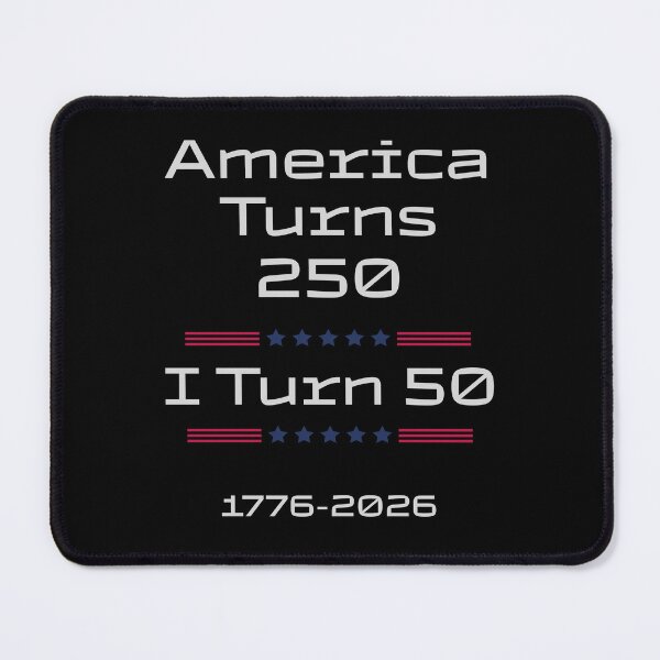 Item preview, America Turns 250 I Turn 50, 50th Birthday Gift In 2026, Born in 1976 designed and sold by WearFine.