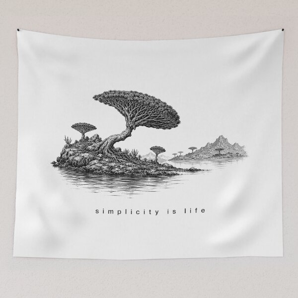 Item preview, Simplicity is life - Sokotra designed and sold by MetusArt.