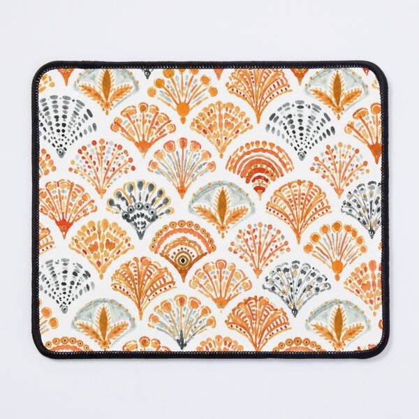 Item preview, Sunset Fan Motif Watercolor Seamless Pattern designed and sold by Ioanna-Studio.