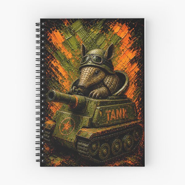 Item preview, Tough Military Tank Armadillo Moody Aesthetic Art designed and sold by Vista Atelier.