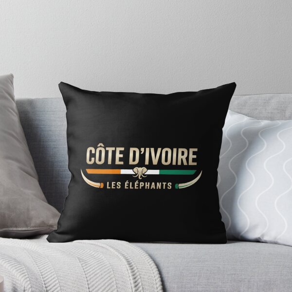 Item preview, Côte d’Ivoire Les Éléphants Vintage Flag Graphic designed and sold by Grace-Cop.