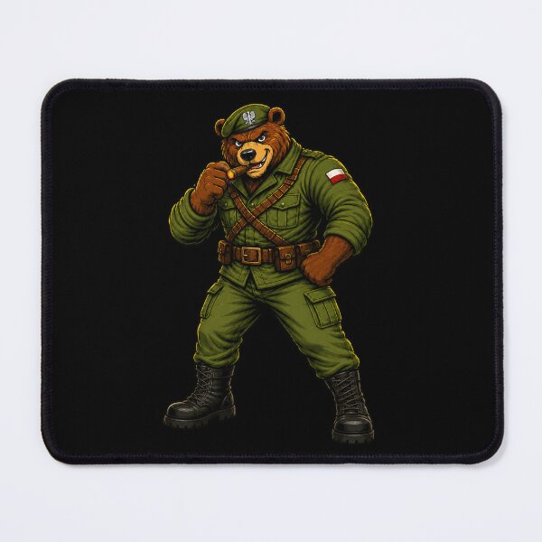 Item preview, Wojtek Bear Polish Military Mascot designed and sold by JacobSpace.