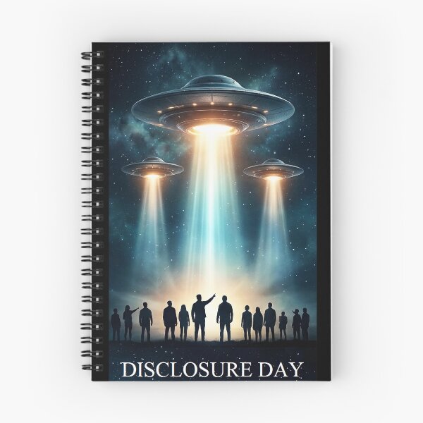 Item preview, Disclosure Day Poster Fan Art UFO Cinematic Print designed and sold by KAYAPO.